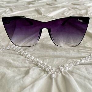 Quay Australia Come Thru Gradient Cat Eye Sunglasses